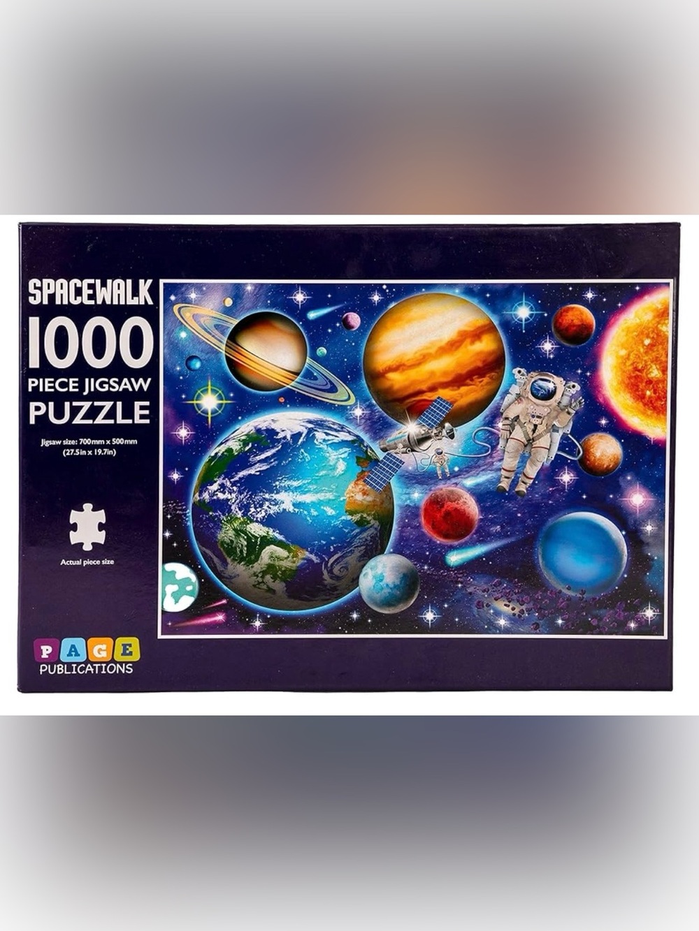Spacewalk 1000-Piece Jigsaw Puzzle - New & Sealed Colorful Space Scene